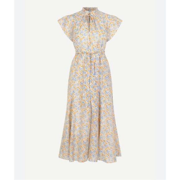 NWT Samsoe Samsoe Karookh Apricot Blossom Dress - Picture 1 of 9